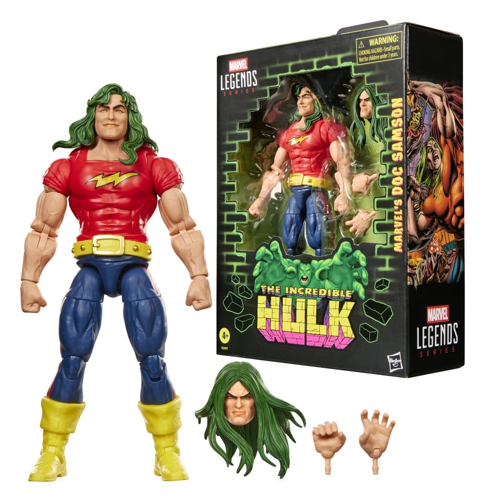 The Incredible Hulk Marvel Legends Action Figure Marvel's Doc Samson 15 cm
