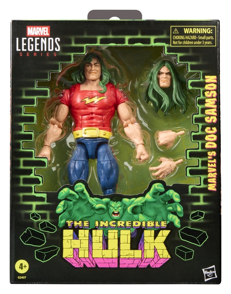 The Incredible Hulk Marvel Legends Action Figure Marvel's Doc Samson 15 cm
