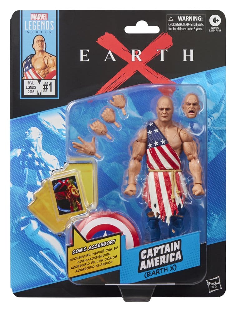 Earth X Marvel Legends Action Figure Captain America 15 cm