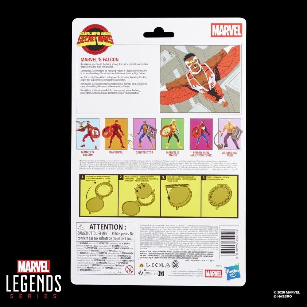 Secret Wars Marvel Legends Action Figure Marvel's Falcon 15 cm - Damaged packaging