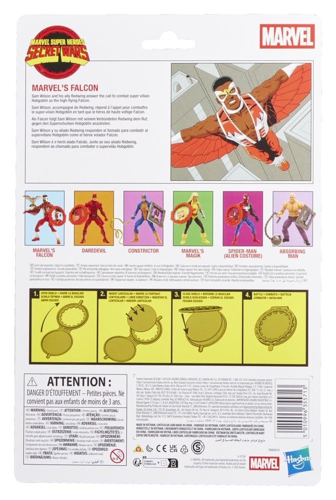 Secret Wars Marvel Legends Action Figure Marvel's Falcon 15 cm - Damaged packaging
