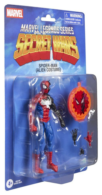 Secret Wars Marvel Legends Action Figure Spider-Man (Alien Costume) 15 cm - Damaged packaging