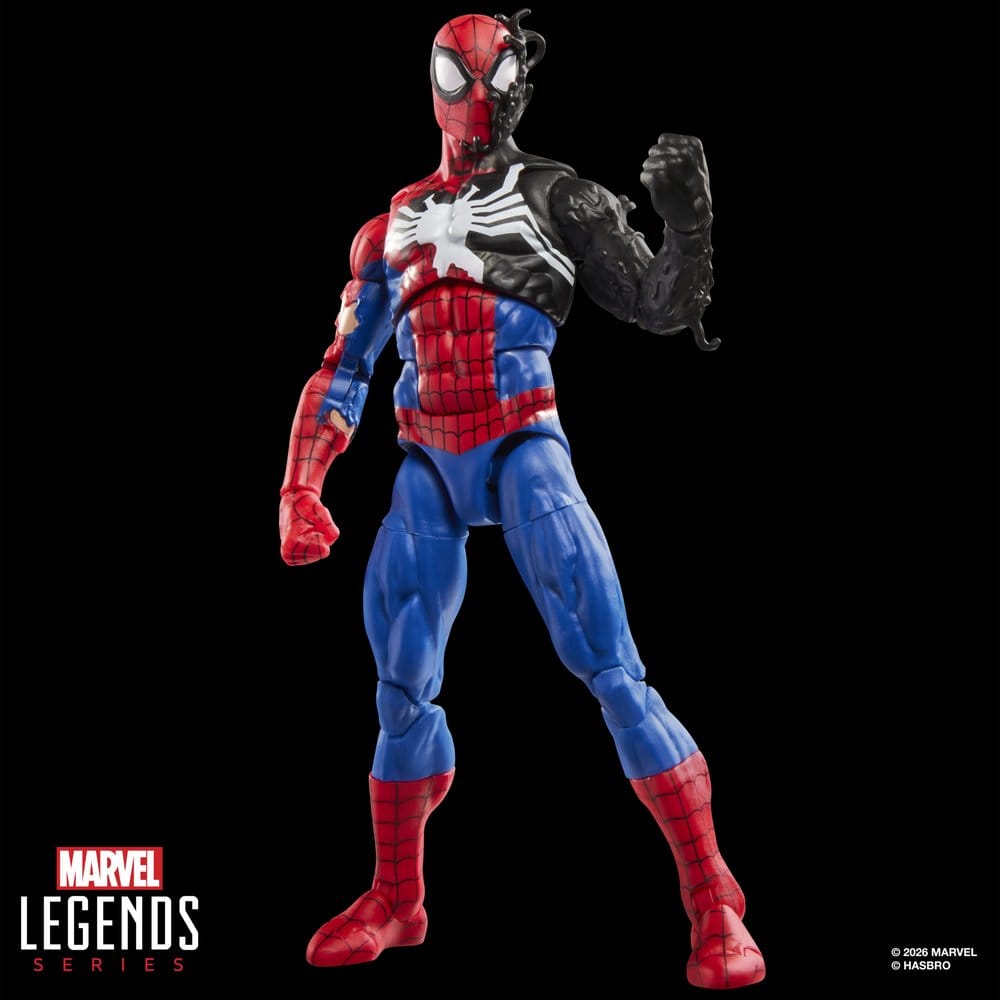 Secret Wars Marvel Legends Action Figure Spider-Man (Alien Costume) 15 cm - Damaged packaging