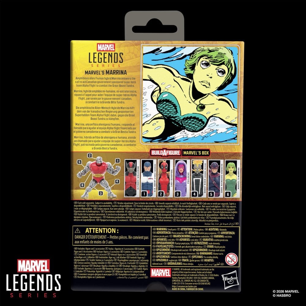 Marvel Legends Action Figure Marvel's Marrina (BAF: Marvel's Box) 15 cm