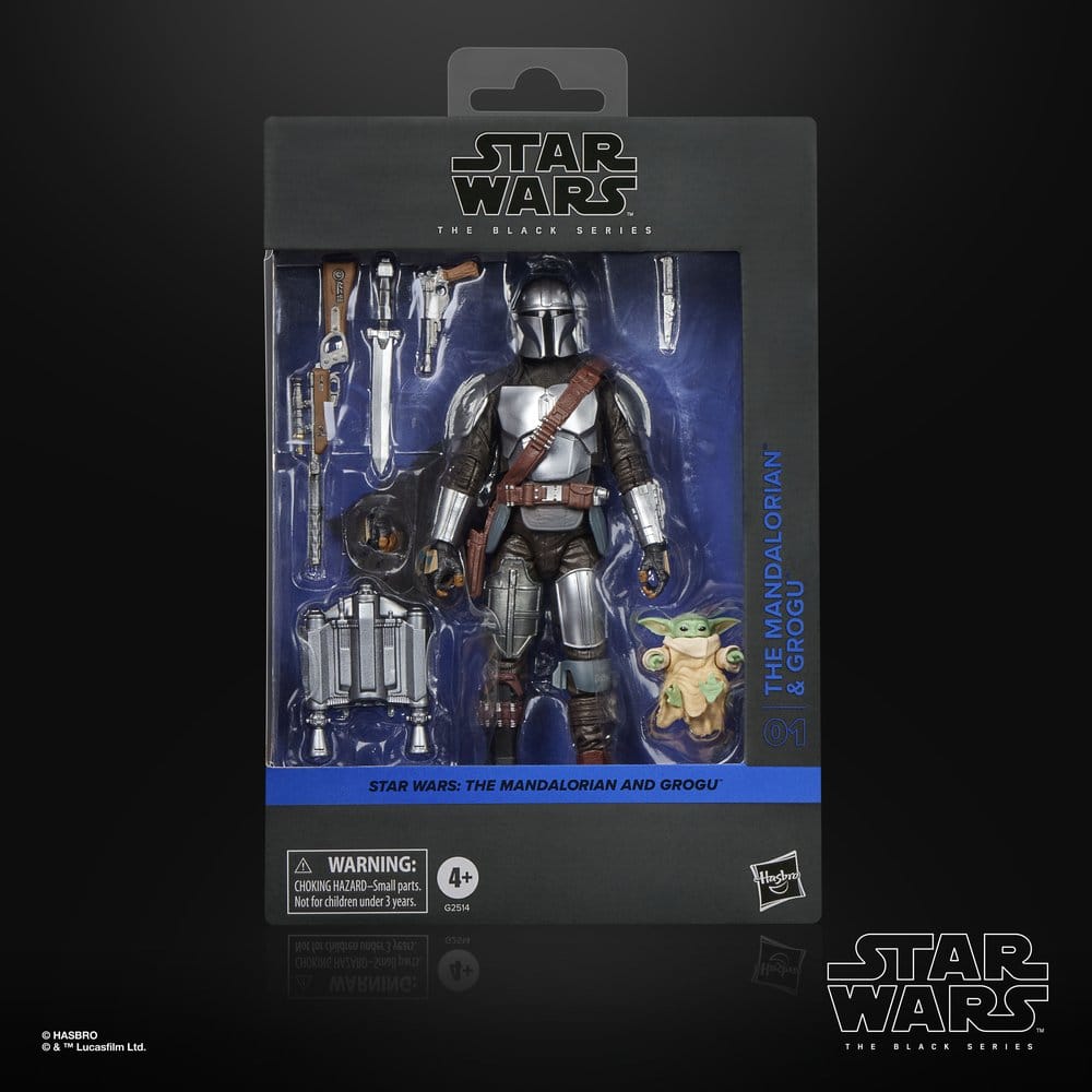 Star Wars: The Mandalorian & Grogu Black Series Action Figure The Mandalorian & Grogu 15 cm - Damaged packaging