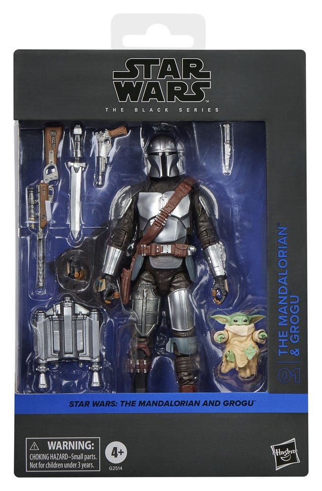 Star Wars: The Mandalorian & Grogu Black Series Action Figure The Mandalorian & Grogu 15 cm - Damaged packaging