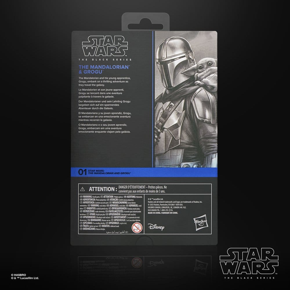 Star Wars: The Mandalorian & Grogu Black Series Action Figure The Mandalorian & Grogu 15 cm - Damaged packaging