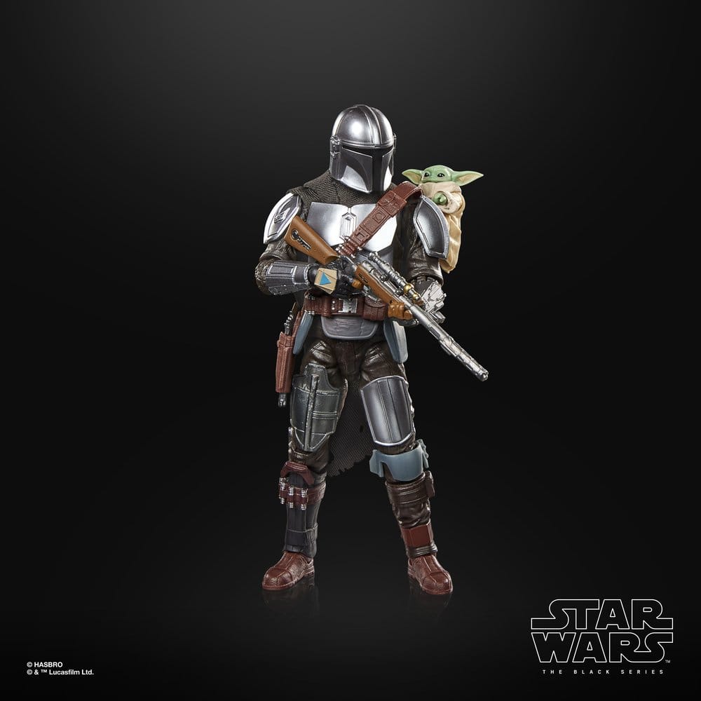 Star Wars: The Mandalorian & Grogu Black Series Action Figure The Mandalorian & Grogu 15 cm - Damaged packaging