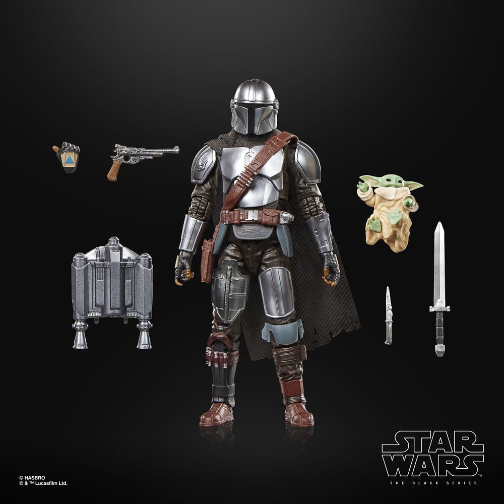 Star Wars: The Mandalorian & Grogu Black Series Action Figure The Mandalorian & Grogu 15 cm - Damaged packaging