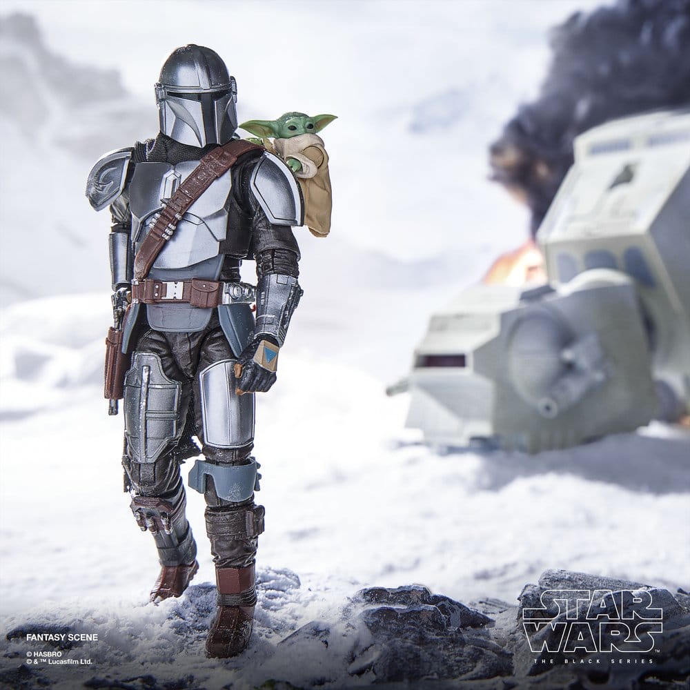 Star Wars: The Mandalorian & Grogu Black Series Action Figure The Mandalorian & Grogu 15 cm - Damaged packaging