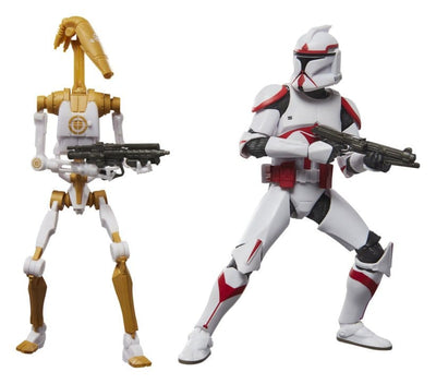 Star Wars: Battlefront II Black Series Action Figure 2-Pack Phase I Assault Trooper & Battle Droid Officer 15 cm