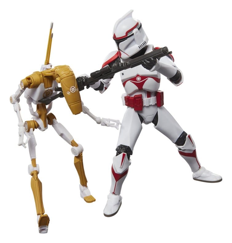 Star Wars: Battlefront II Black Series Action Figure 2-Pack Phase I Assault Trooper & Battle Droid Officer 15 cm