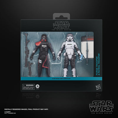Star Wars Jedi: Survivor Black Series Action Figure 2-Pack Purge Trooper & Patrol Trooper 15 cm