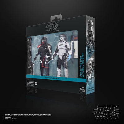 Star Wars Jedi: Survivor Black Series Action Figure 2-Pack Purge Trooper &amp; Patrol Trooper 15 cm
