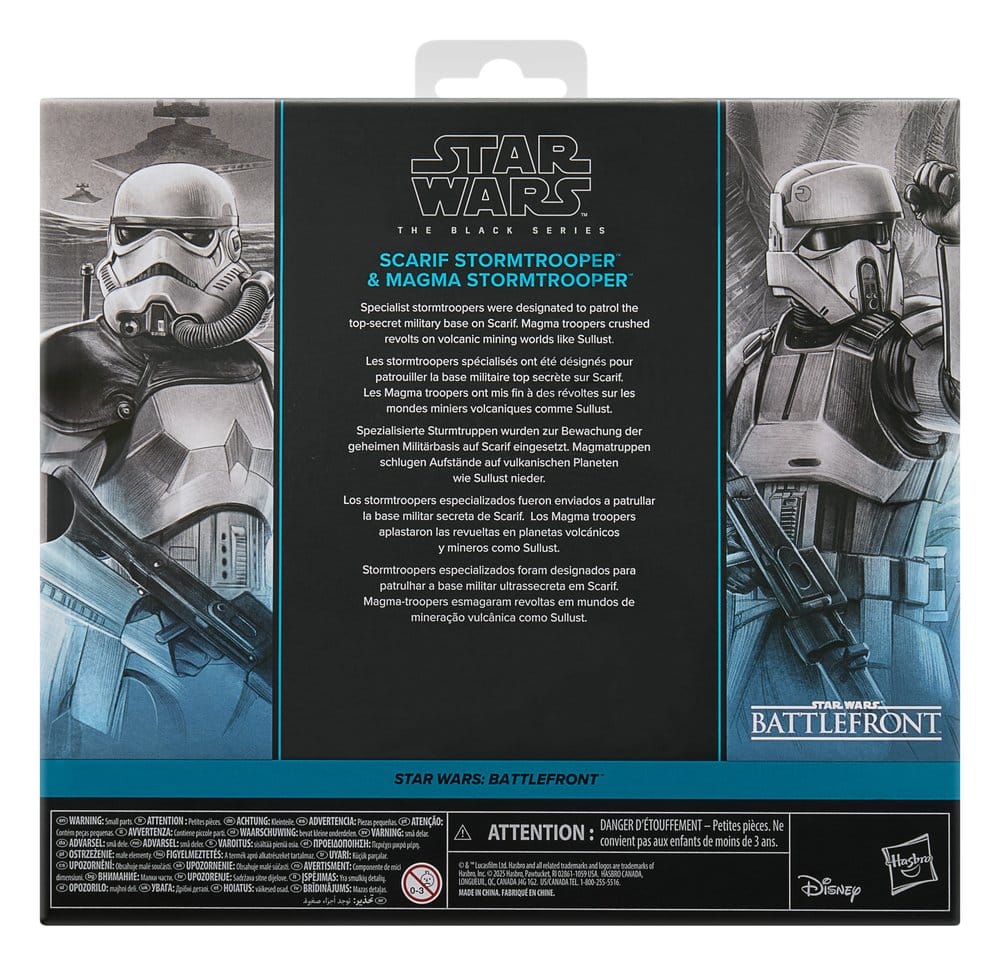 Star Wars: Battlefront Black Series Action Figure 2-Pack Scarif Stormtrooper & Magma Stormtrooper 15 cm