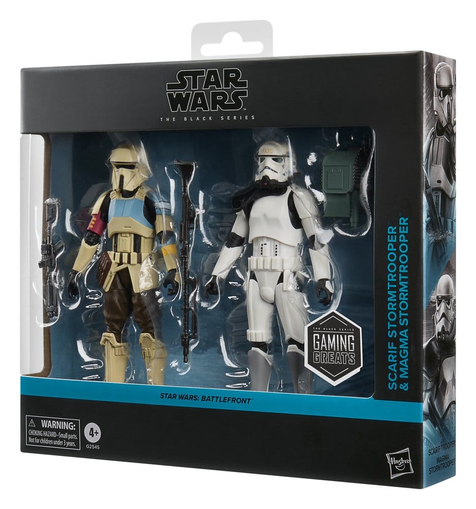 Star Wars: Battlefront Black Series Action Figure 2-Pack Scarif Stormtrooper & Magma Stormtrooper 15 cm