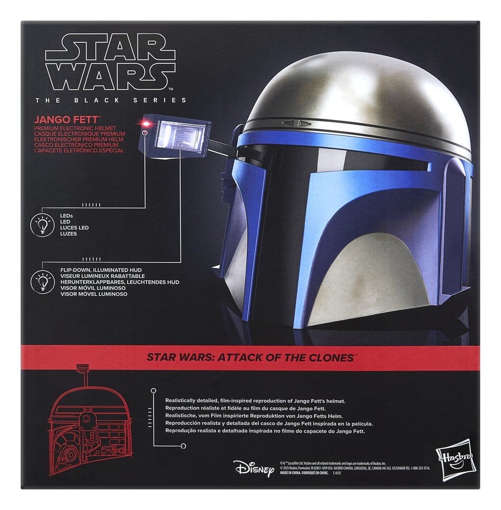 Star Wars Episode II Black Series Electronic Helmet Jango Fett