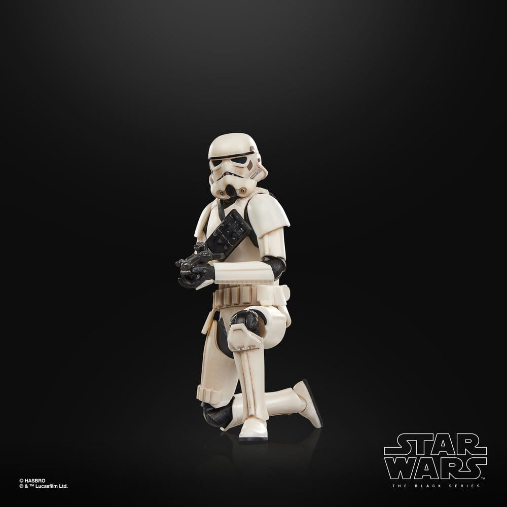 Star Wars: The Mandalorian &amp; Grogu Black Series Action Figure Imperial Remnant Stormtrooper 15 cm