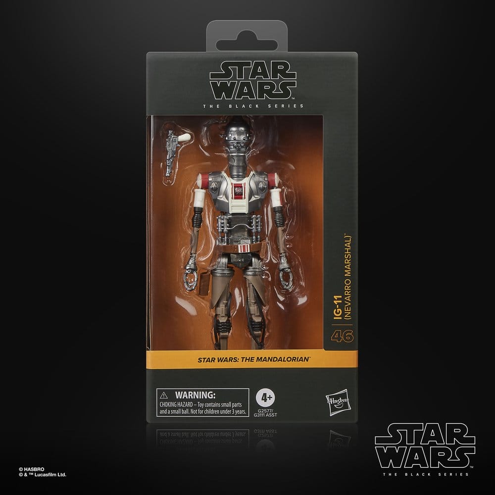 Star Wars: The Mandalorian Black Series Action Figure IG-11 (Nevarro Marshal) 15 cm - Damaged packaging