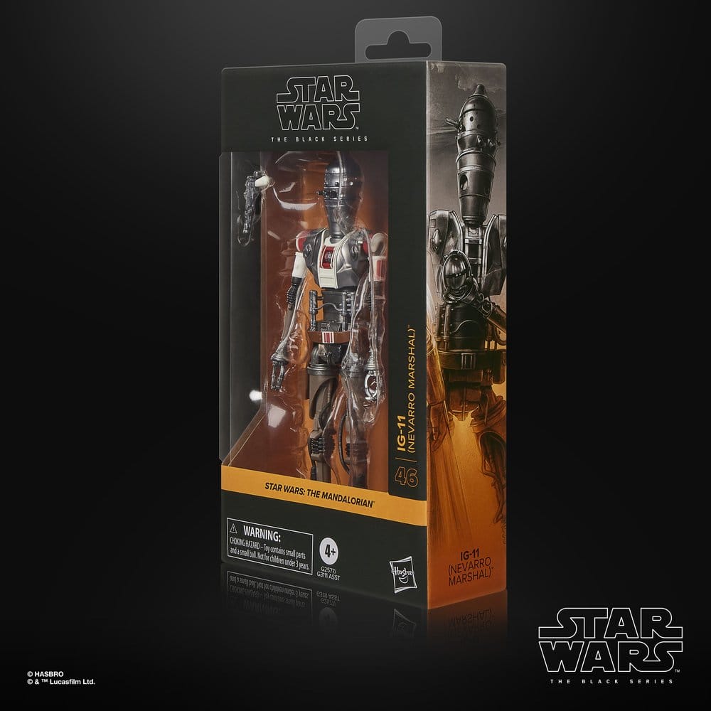 Star Wars: The Mandalorian Black Series Action Figure IG-11 (Nevarro Marshal) 15 cm - Damaged packaging
