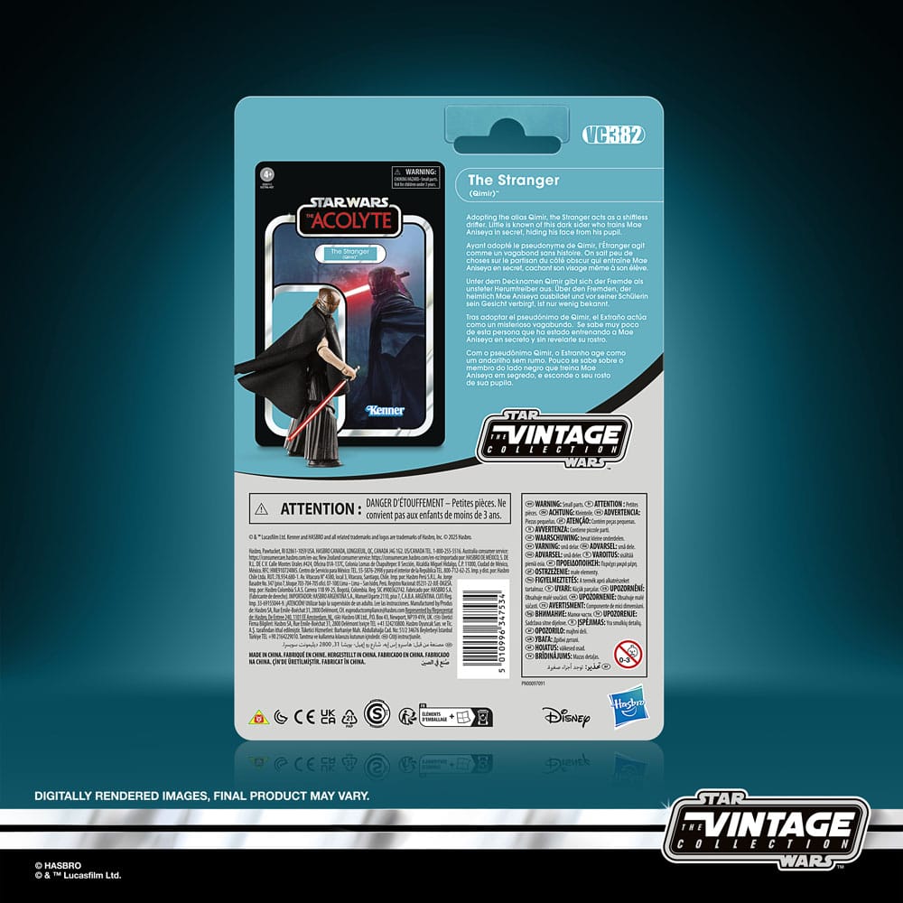 Star Wars: The Acolyte Vintage Collection Action Figure The Stranger (Qimir) 10 cm