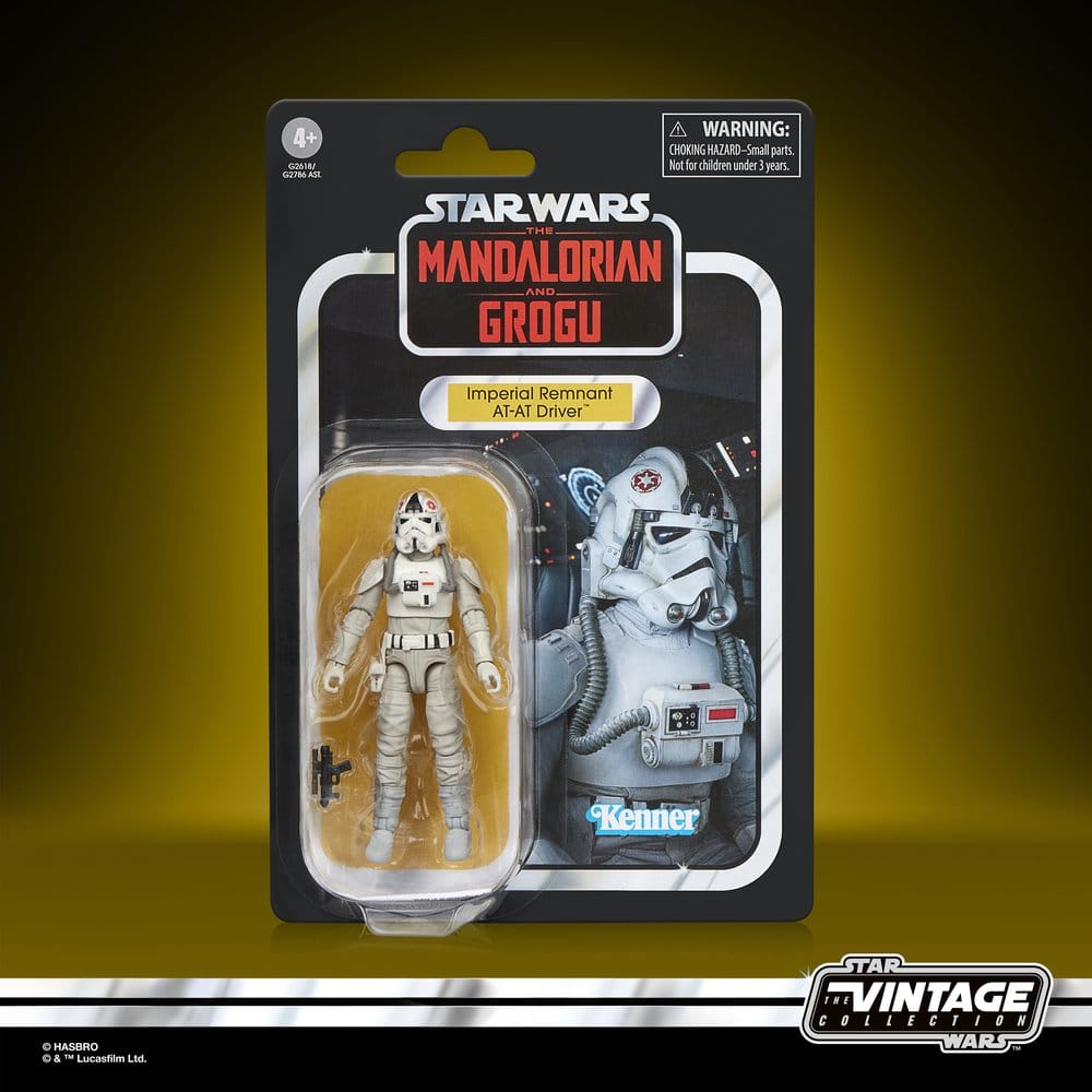 Star Wars: The Mandalorian & Grogu Vintage Collection Action Figure Imperial Remnant AT-AT Driver 10 cm