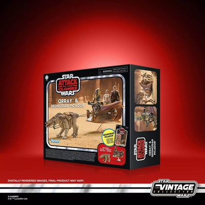 Star Wars Episode II Vintage Collection Action Figure 2-Pack Orray &amp; Geonosian Picador 10 cm