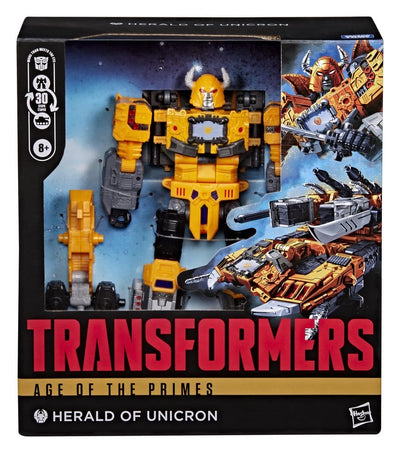 Transformers Age of the Primes Leader Class Action Figure Herald of Unicron 19 cm