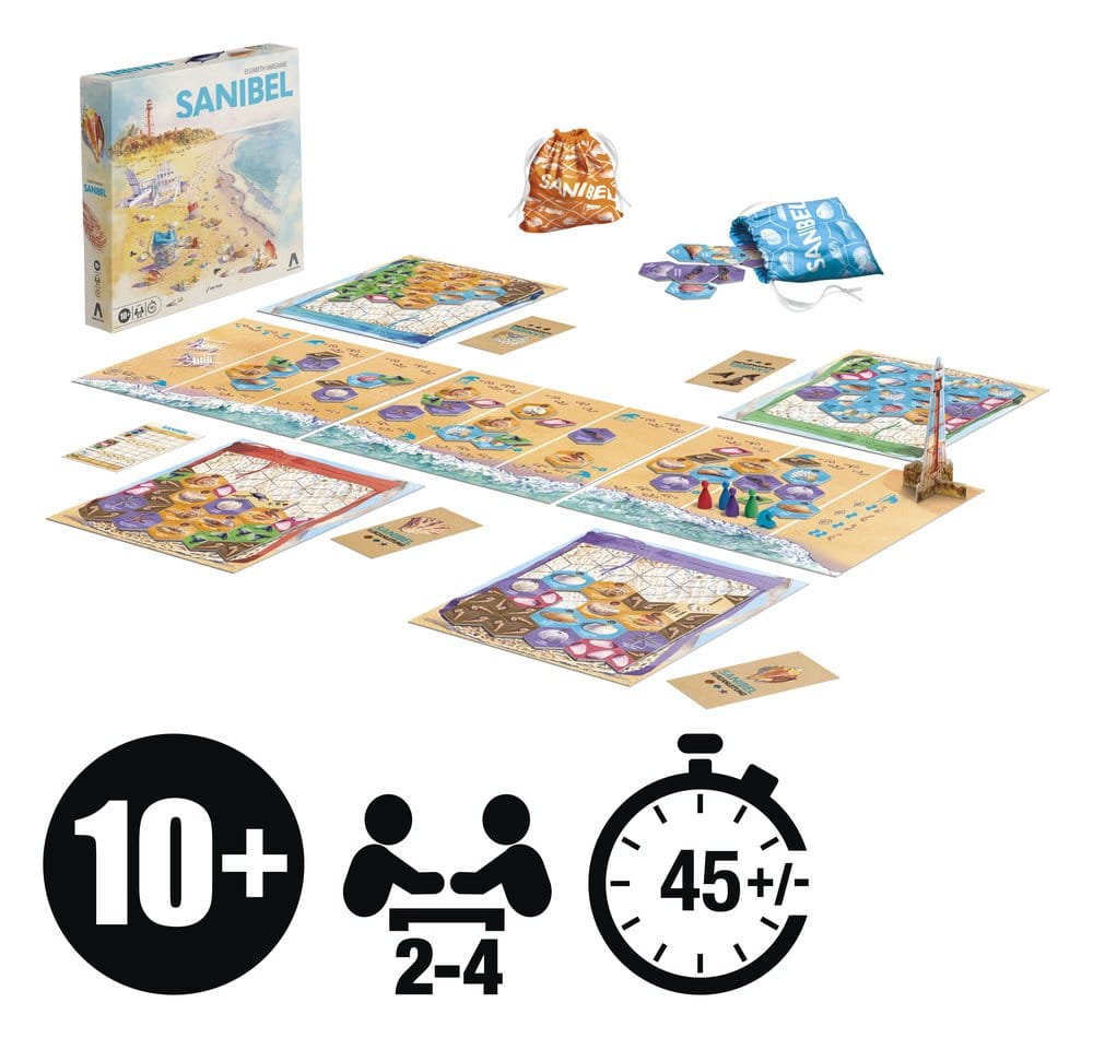 Sanibel Board Game *German Version*