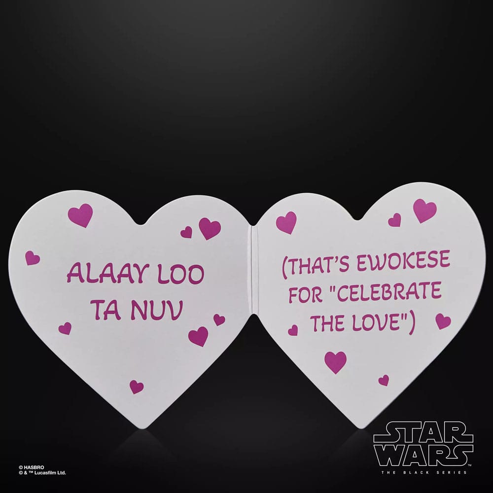 Star Wars Black Series Action Figure Ewok (Valentine’s Day Edition) 15 cm