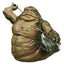 Star Wars: The Mandalorian and Grogu Black Series Action Figure Rotta the Hutt 17 cm