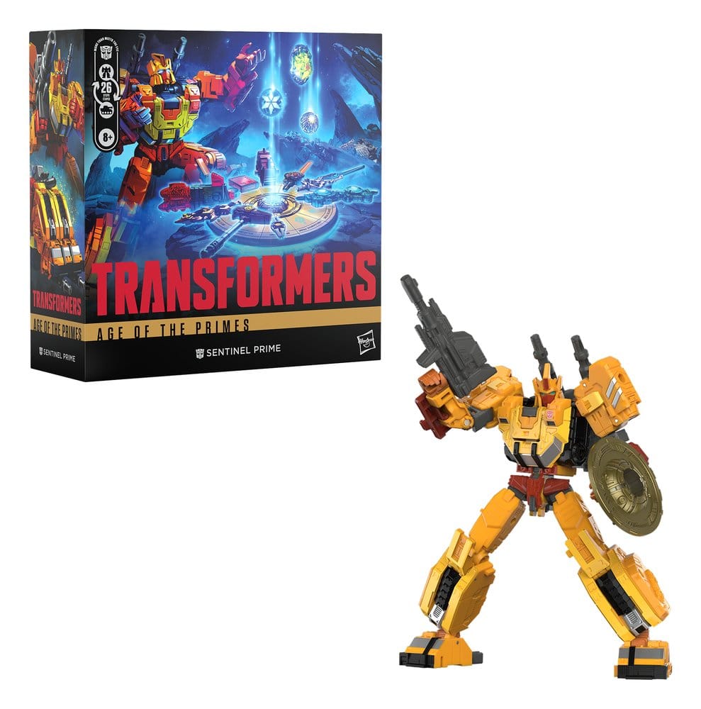 Transformers Age of the Primes Voyager Class Action Figure Sentinel Prime 18 cm