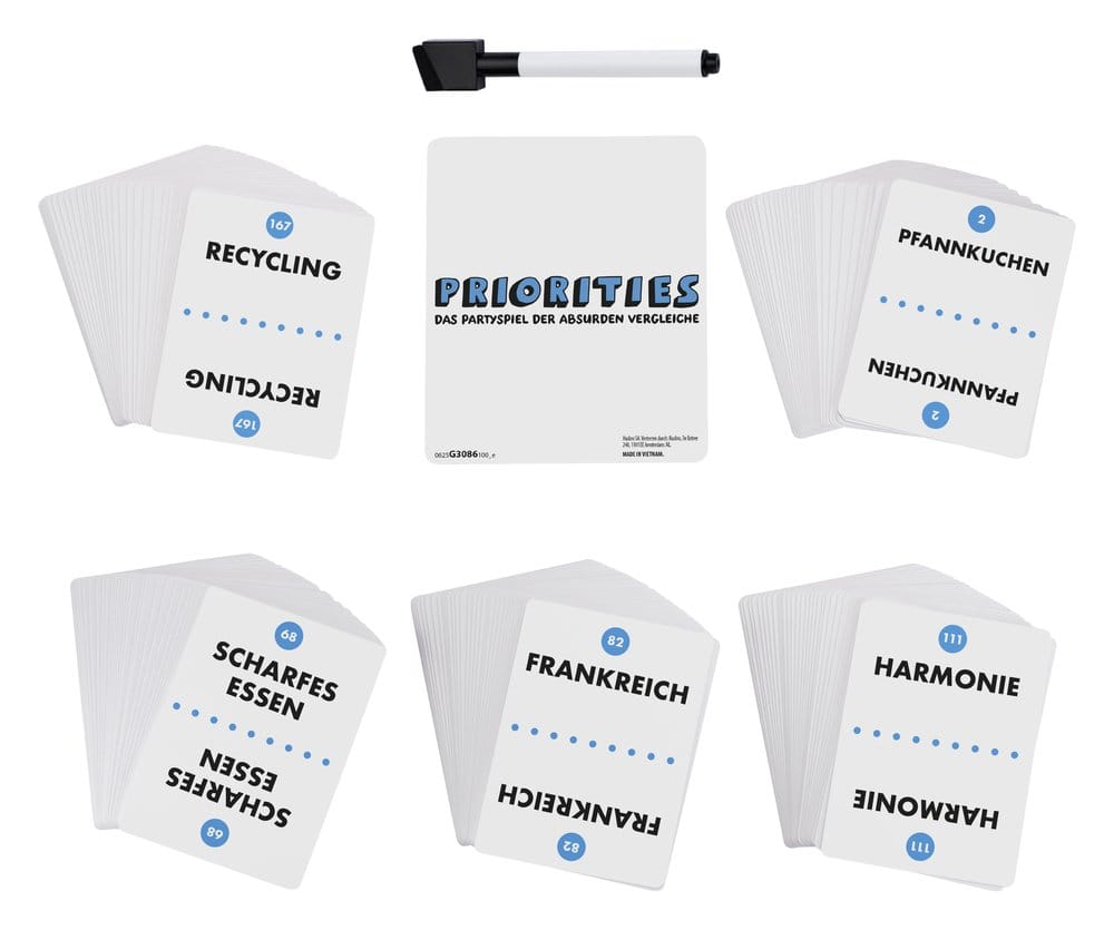 Priorities Card Game *German Version*
