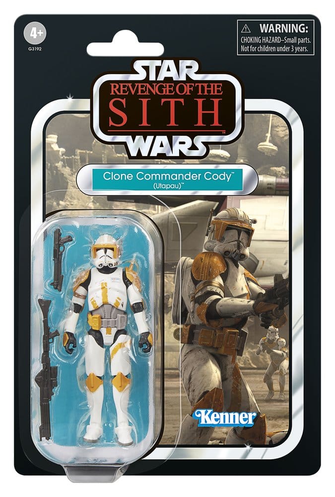 Star Wars Episode III Vintage Collection Action Figure 2-Pack Anakin Skywalker & Clone Commander Cody (Utapau) 10 cm