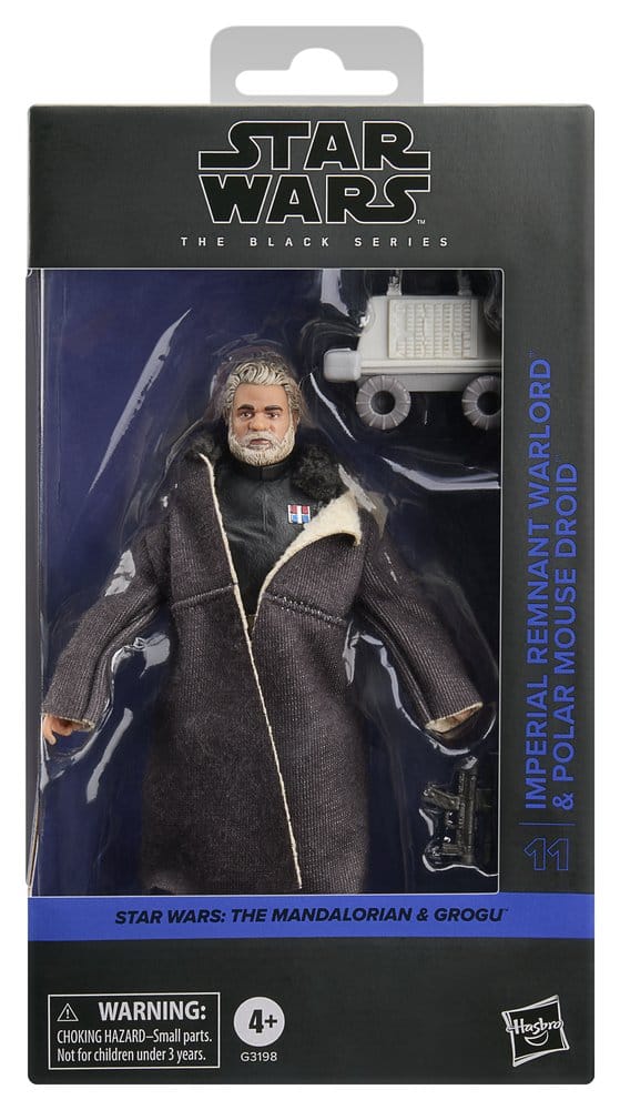 Star Wars: The Mandalorian & Grogu Black Series Action Figure Imperial Remnant Warlord & Polar Mouse Droid 15 cm