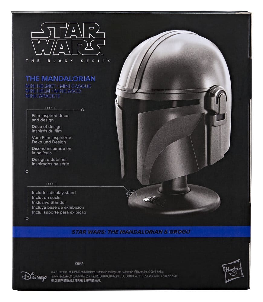 Star Wars: The Mandalorian & Grogu Black Series Mini Helmet The Mandalorian - Damaged packaging