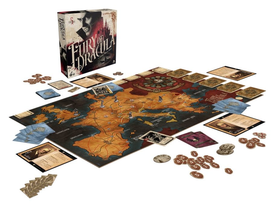 Fury of Dracula Board Game 5th Edition *German Version*