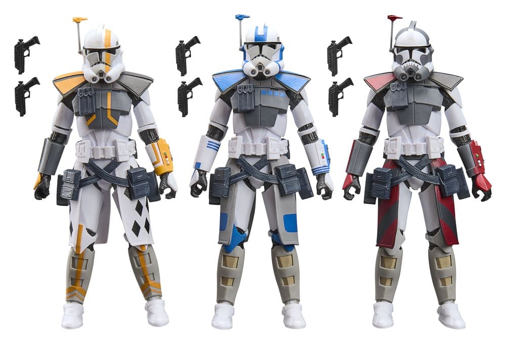 Star Wars: The Clone Wars Black Series Action Figure 3-Pack ARC Trooper Havoc, Colt & Blitz 15 cm