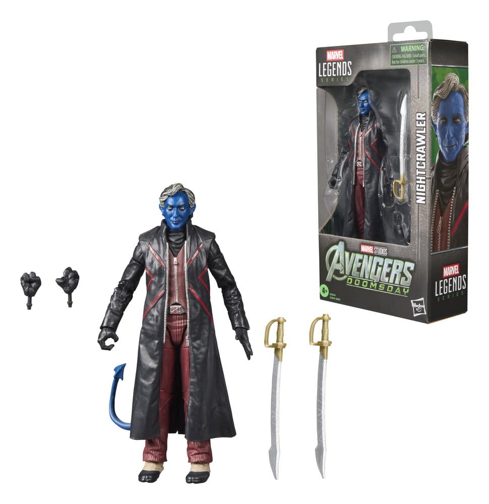 Avengers: Doomsday Marvel Legends Action Figure Nightcrawler 15 cm