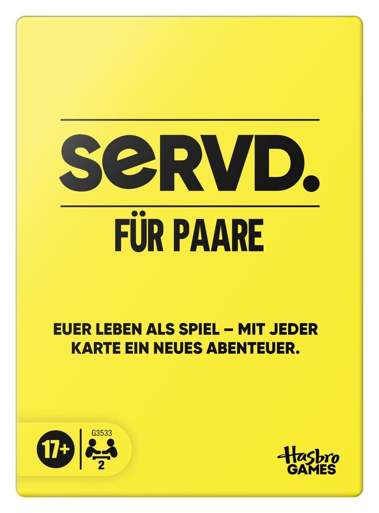 SERVD Card Game Couples *German Version*