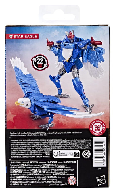 Transformers Deluxe Class Action Figure Star Eagle 11 cm