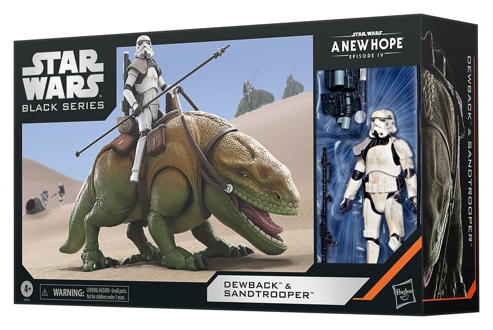 Star Wars Episode IV Black Series Action Figure 2-Pack Dewback & Sandtrooper 15 cm