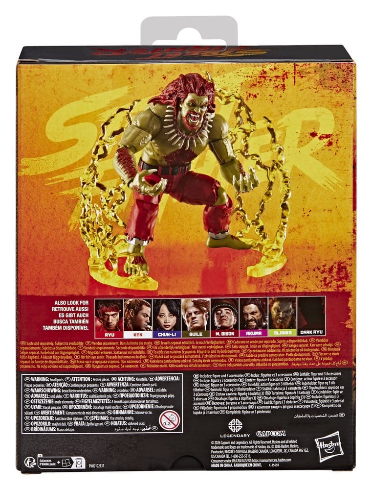 Street Fighter Action Figure Blanka 15 cm