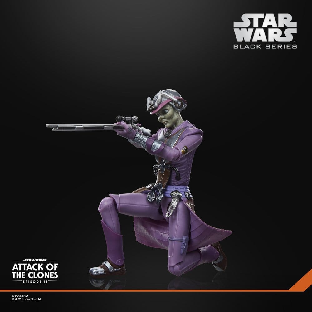 Star Wars Episode II Black Series Action Figure Zam Wesell 15 cm