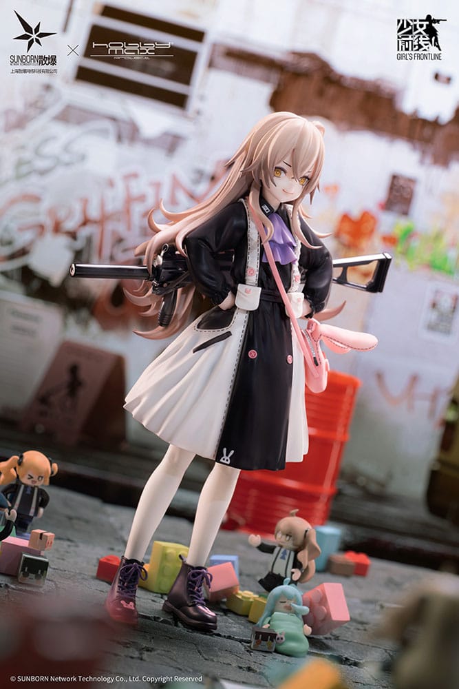 Girls Frontline PVC Statue 1/7 UMP45 Agent Lop Rabbit 21 cm - Damaged packaging