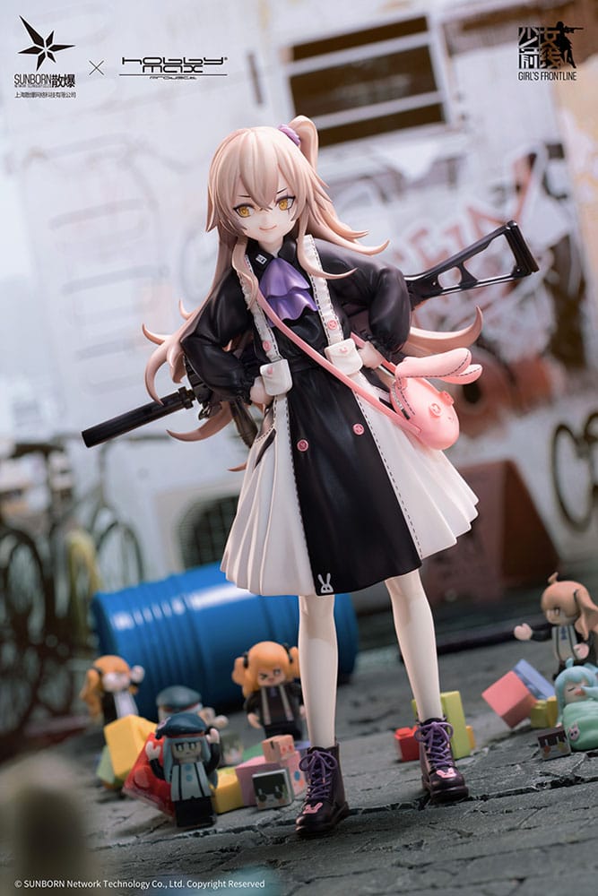 Girls Frontline PVC Statue 1/7 UMP45 Agent Lop Rabbit 21 cm - Damaged packaging