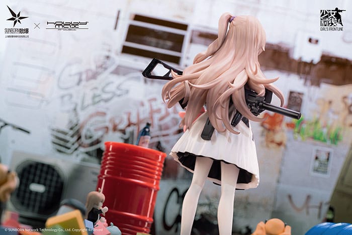 Girls Frontline PVC Statue 1/7 UMP45 Agent Lop Rabbit 21 cm - Damaged packaging