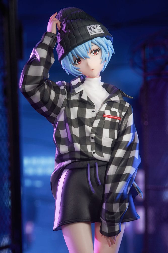 Neon Genesis Evangelion PVC Statue 1/7 Rei Ayanami Ver. Part 3 Radio Eva 26 cm - Damaged packaging