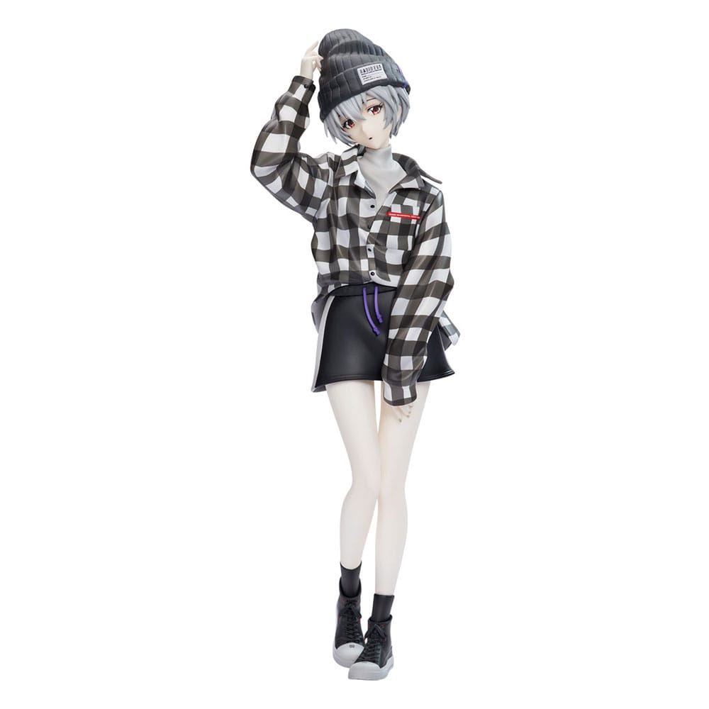 Neon Genesis Evangelion PVC Statue 1/7 Rei Ayanami Ver. Part 3 Radio Eva Original Color 26 cm - Damaged packaging