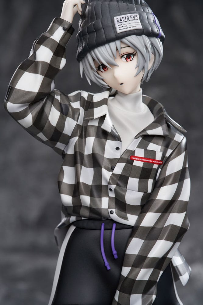 Neon Genesis Evangelion PVC Statue 1/7 Rei Ayanami Ver. Part 3 Radio Eva Original Color 26 cm - Damaged packaging